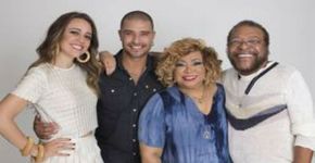 Roberta Sá, Diogo Nogueira, Alcione e Martinho da Vila no Projeto Nivea Viva