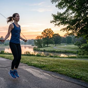 Featured mobile: Especialistas já afirmaram: “Pular corda 15 minutos por dia, 5 dias por semana, em ritmo moderado, queima 46.000 calorias por ano”
