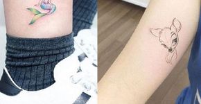 Tatuagens inspiradas no universo Disney
