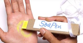 Sabonete em formato inovador previne transmissão de diarreia