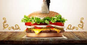 Burger King oferece cupons de desconto durante o casamento real