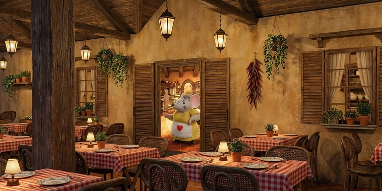 Featured main: Gramado ganha cantina onde ‘ratinhos’ conduzem o jantar