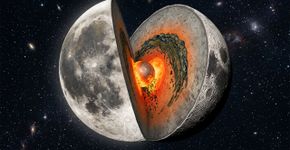 Um estudo revela que, há 4 bilhões de anos, a Lua sofreu uma inversão após uma colisão catastrófica entre a Terra e um corpo celeste do tamanho de Marte, conhecido como Theia