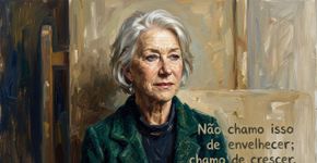 Helen Mirren, aos 81 anos, sobre rejeitar a ideia de lutar contra a idade: “Não chamo isso de envelhecer; chamo de crescer”