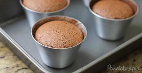 Petit Gateau fácil sem farinha de trigo