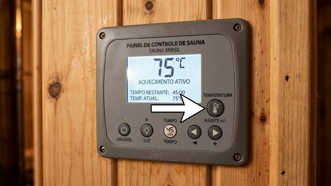 Concentrar o uso da sauna em horários compartilhados evita desperdícios de energia.