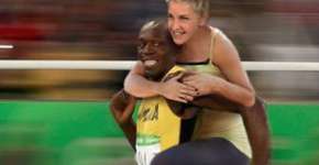 Ellen DeGeneres é acusada de racismo por montagem com Usain Bolt