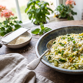 Featured mobile: Risoto de abobrinha cremoso fácil e gostoso; veja como fazer