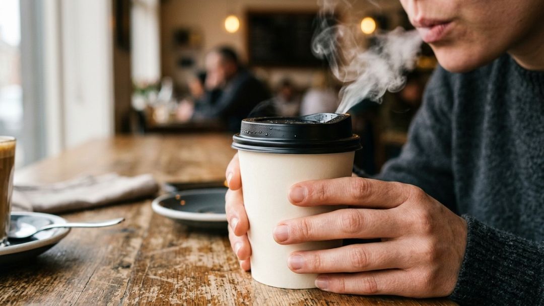 Esse detalhe de design inteligente elimina a sucção interna, facilitando tanto a remoção da tampa quanto o consumo seguro durante o deslocamento.