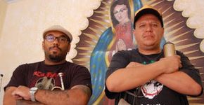 AllSapão divulga seu CD na feira de artes de Osasco