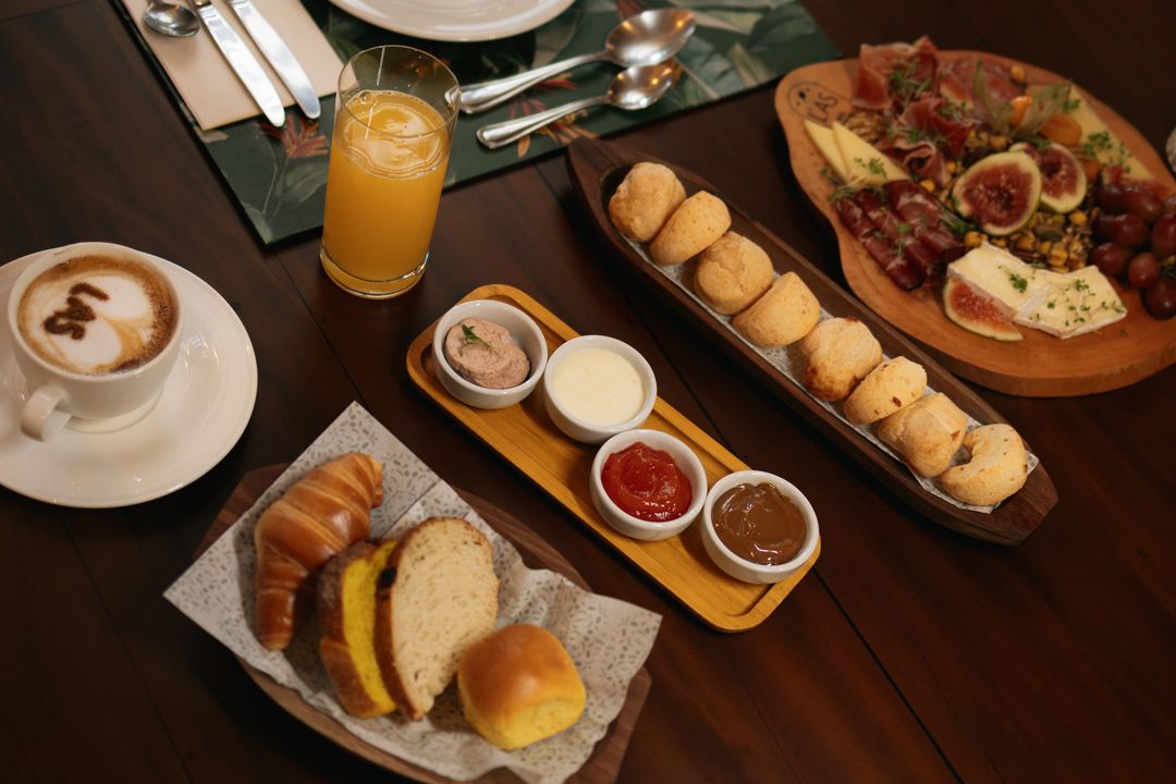 Café da manhã do LAS