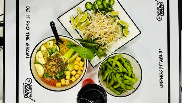 Prato vegano em Kissimmee, na Flórida