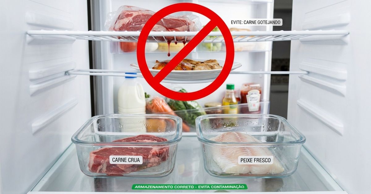 Carne e peixe crus não devem ocupar qualquer lugar da geladeira: no Japão, a recomendação é diferente do que muitos brasileiros imaginam