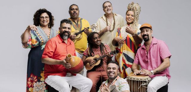 Show do grupo Samba pros Orixás