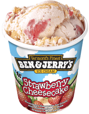 Ben & Jerry's Strawberry Cheesecake (divulgação)
