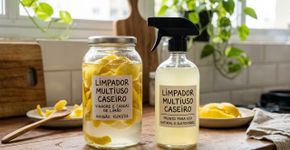 Misture vinagre branco com casca de limão: para que serve e por que é recomendado