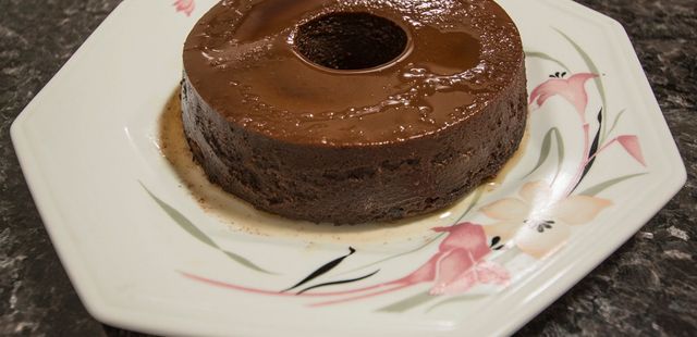 Flan de chocolate que vai conquistar seu paladar