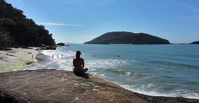 Acampando em Ubatuba, a c’apital do surfe’