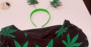 Adolescente é detida após usar fantasia de maconha no Carnaval