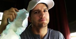 Ashton Kutcher lança petição por fraldários em banheiros masculinos