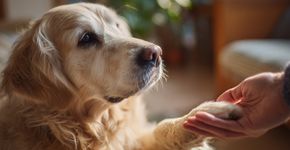 O gesto de dar a pata cachorro revela amor e afeto inesperados