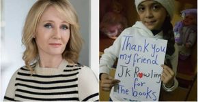 J.K. Rowling presenteia menina síria com livros de ‘Harry Potter’