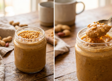 Featured side: Paçoca cremosa de colher: sobremesa fácil e pronta em poucos minutos