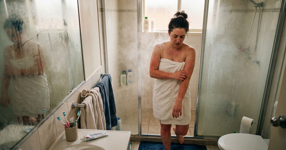 Seu corpo coça depois do banho? A água muito quente pode estar roubando mais conforto do que você imagina