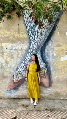 Esse mural foi o primeiro do local a marcar o fim da era da prostituição no local e o início dos tempos de arte na cidade