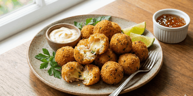 Featured main: Bolinho de arroz na airfryer: receita crocante, leve e pronta em poucos minutos