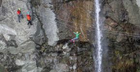 Cachoeira de 450 metros é a mais nova atração da Nova Zelândia