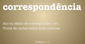 Correspondência