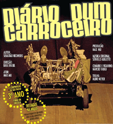 Cartaz da peça de Nicomedes 