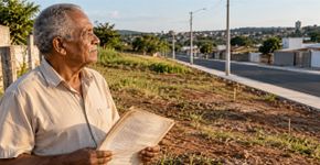 Aposentado vende um terreno barato para um parente anos atrás, vê o imóvel valorizar depois de uma obra pública e a família começa a discutir se ele “foi passado para trás”