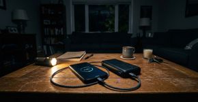 Como carregar um celular quando não há eletricidade em casa