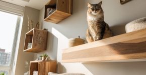 Como transformar sua casa no ambiente ideal para um gato escalador