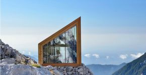 Casa nas montanhas serve de abrigo para alpinistas