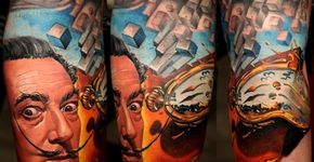 As tatuagens realistas de Dmitriy Samohin