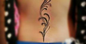 35 ideias de tatuagens para a região da coluna