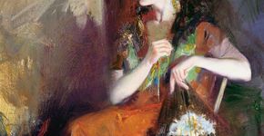 A clássica arte do mestre italiano Pino Daeni