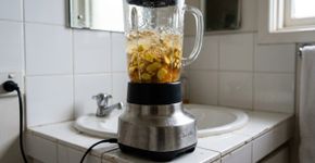 Liquidifique gengibre com vinagre de maçã: uma mistura poderosa com ótima função para limpeza de banheiros e eliminação de mau cheiro