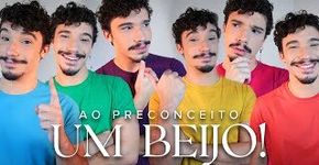 Campanha ressignifica Beijos Icônicos da cultura com casais LGBTQIA +