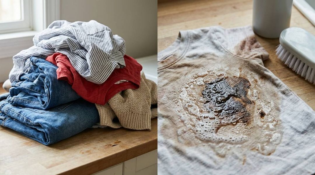 Lavar roupas sempre com água quente pode aumentar o consumo de energia. Saiba quando usar água fria e como tratar manchas específicas corretamente.