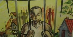 Exposição apresenta obras de arte produzidas por presidiários em cárcere