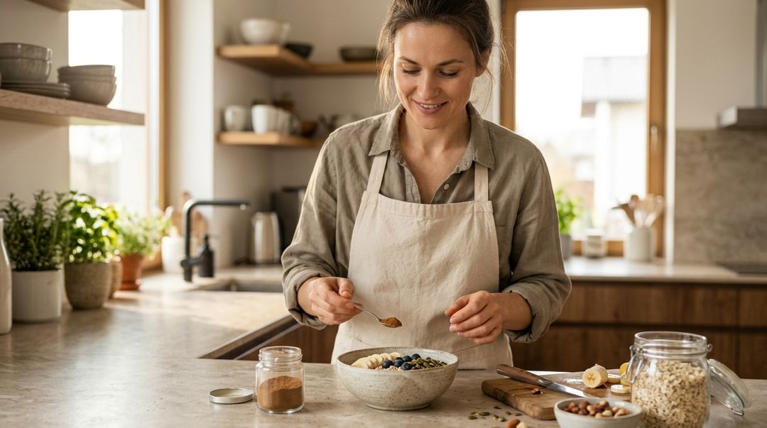 O consumo moderado de especiarias auxilia o conforto gastrointestinal.