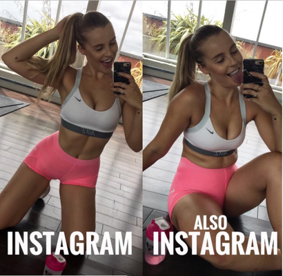 No Instagram X Também no Instagram
