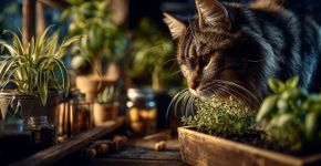 Convive com gatos? conheça 5 plantas seguras para ter em casa
