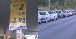 Posto do DF corta impostos e vende gasolina a R$ 2,98