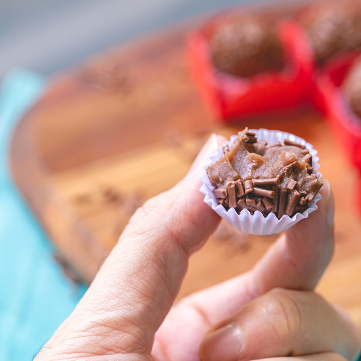 Brigadeiro de banana é fitness e leva apenas 3 ingredientes