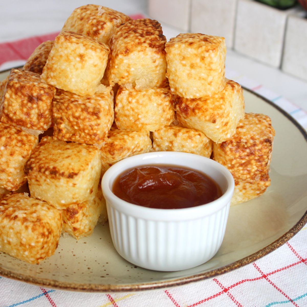 Dadinhos de tapioca com 4 ingredientes
